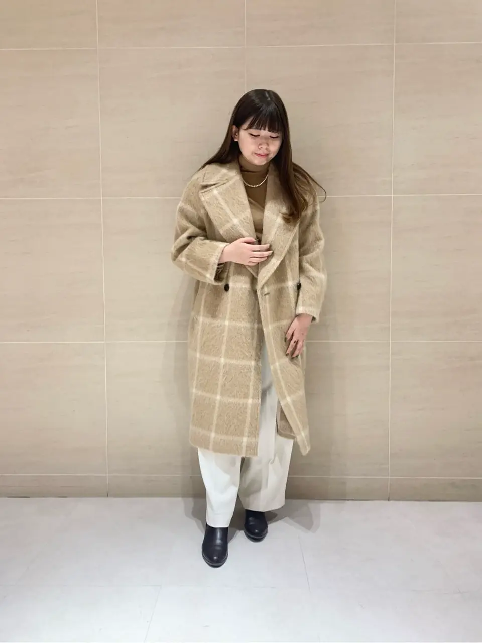  出口 コーディネート画像