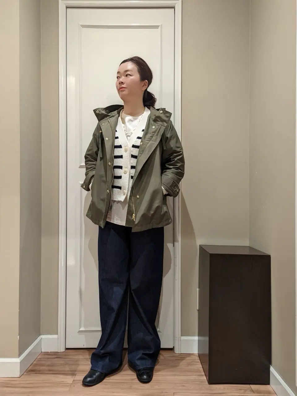  スタッフn コーディネート画像