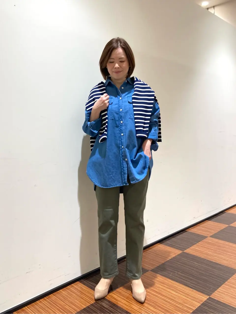  スタッフ コーディネート画像