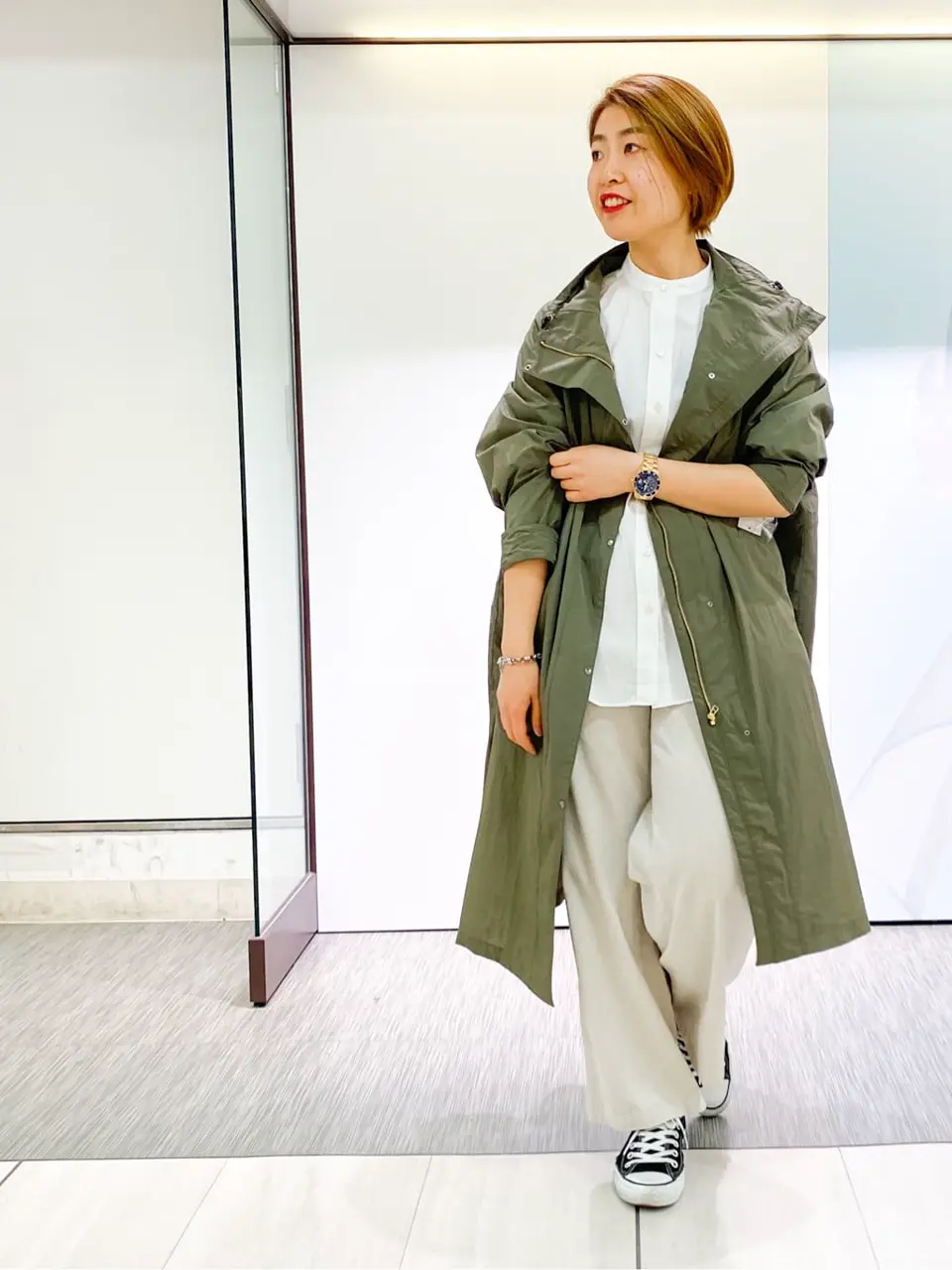  スタッフ コーディネート画像