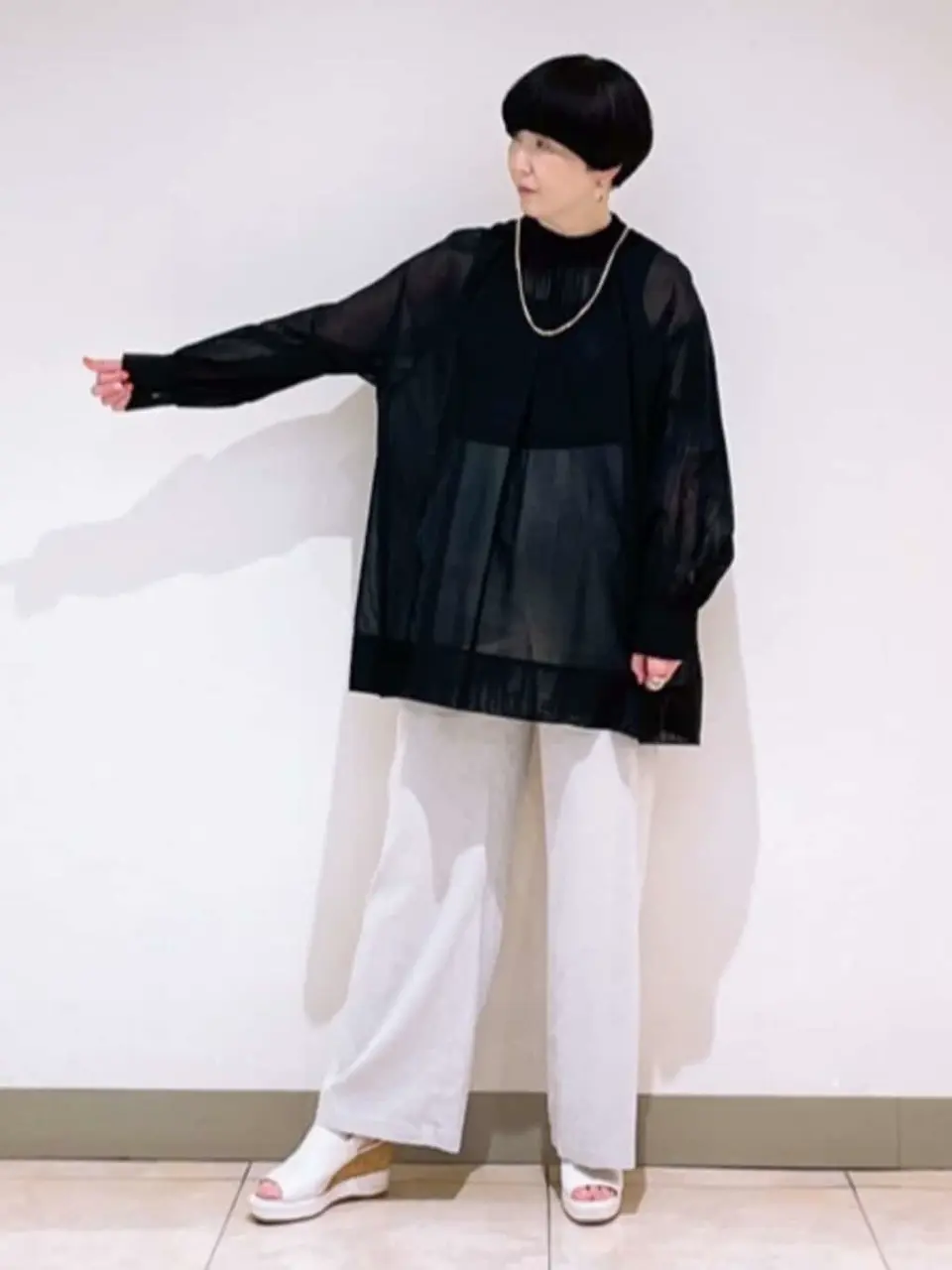 23区 L スタッフ コーディネート画像