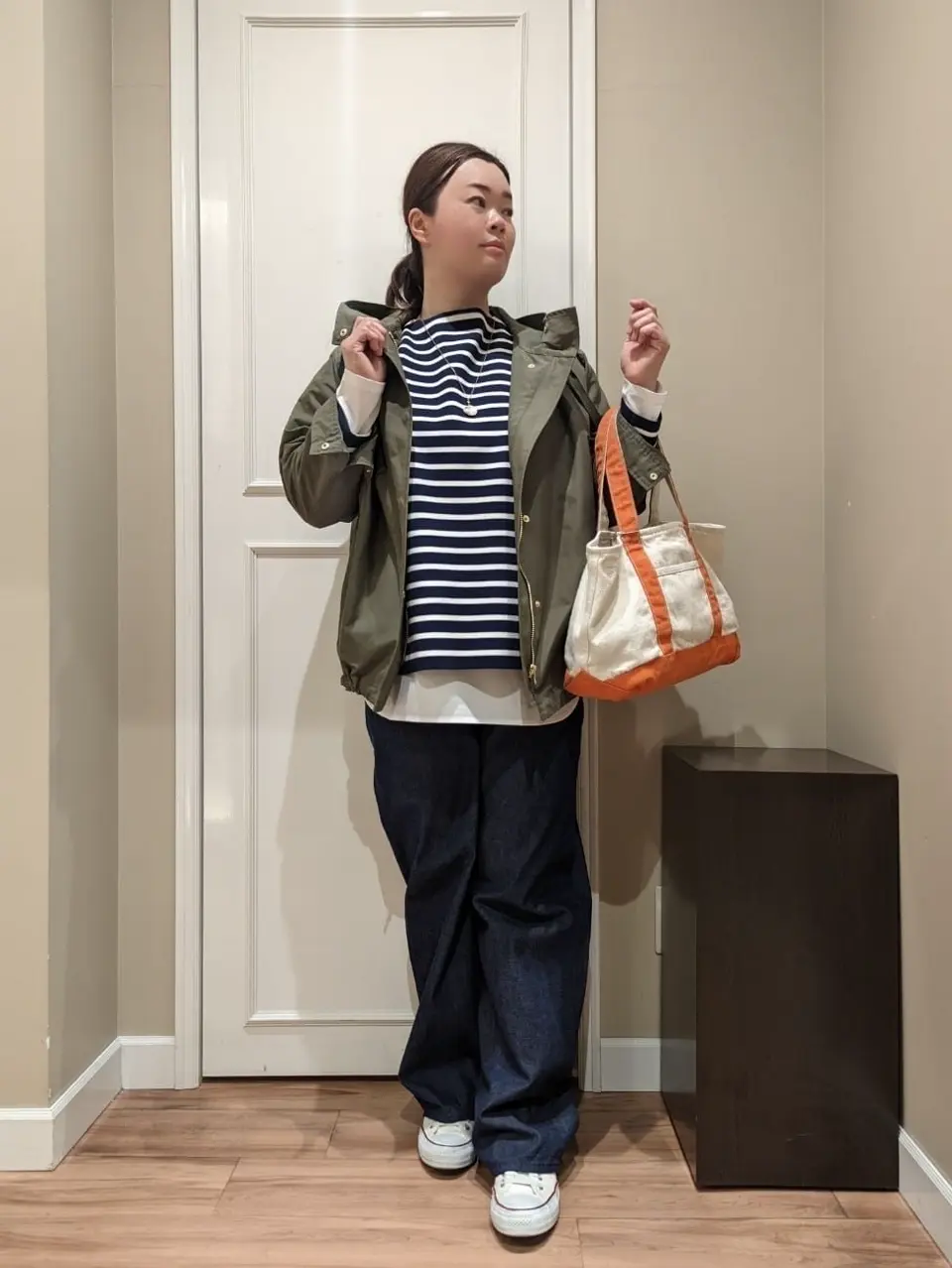  スタッフn コーディネート画像