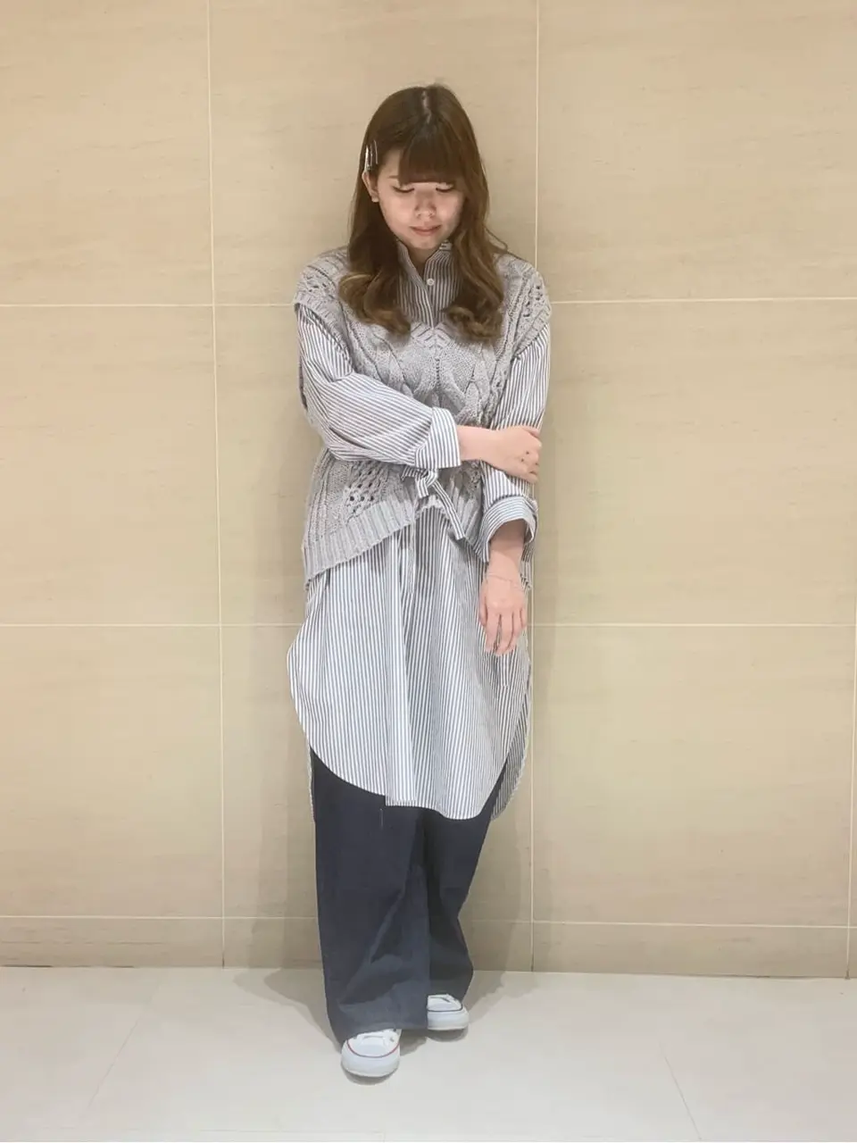  出口 コーディネート画像