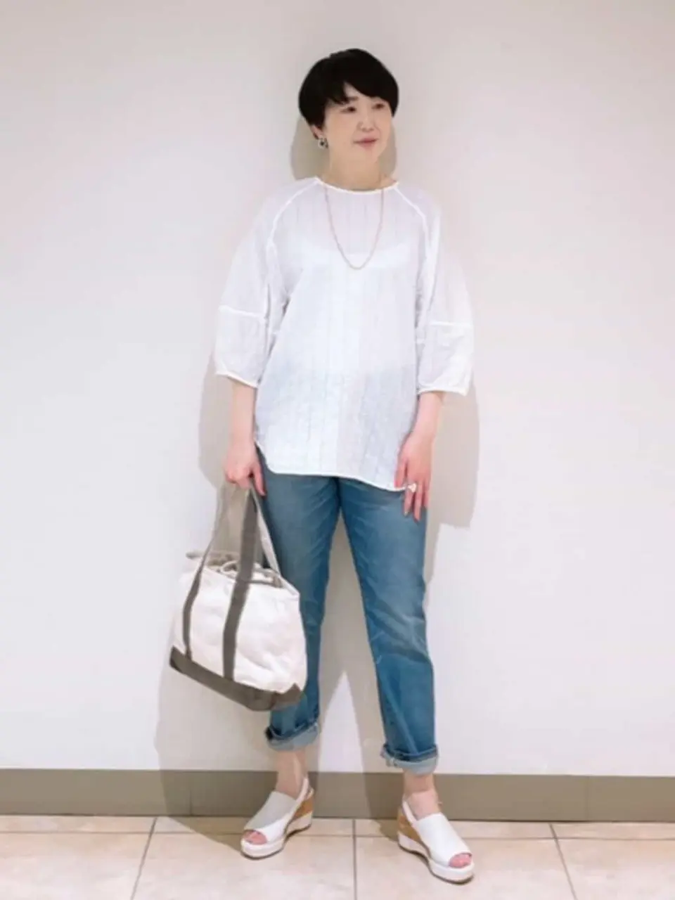 23区 L スタッフ コーディネート画像