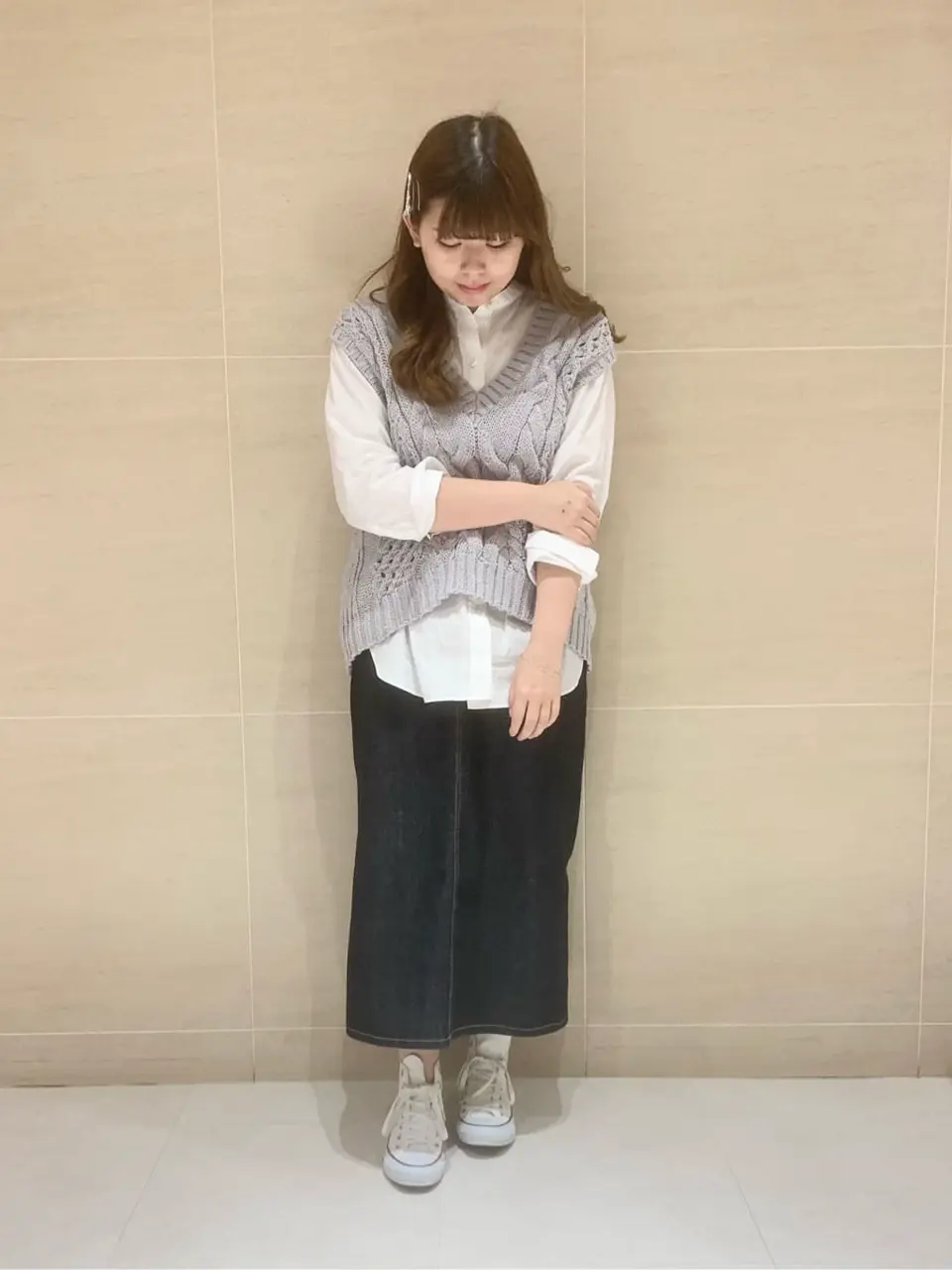  出口 コーディネート画像