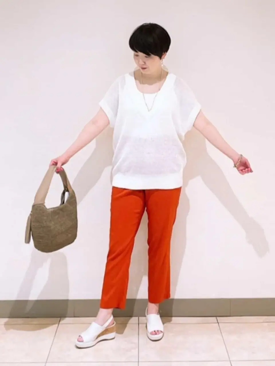 23区 L スタッフ コーディネート画像