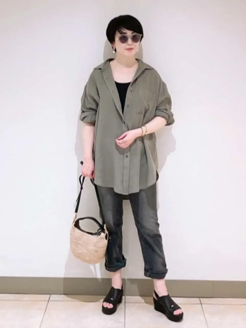 23区 L スタッフ コーディネート画像