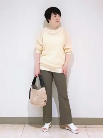 23区 L スタッフ コーディネート画像