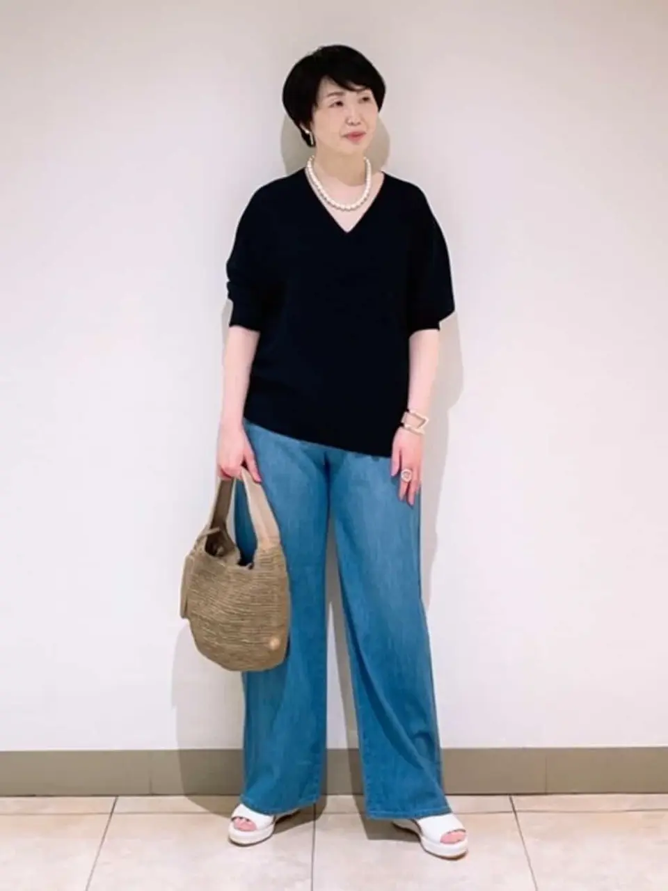 23区 L スタッフ コーディネート画像