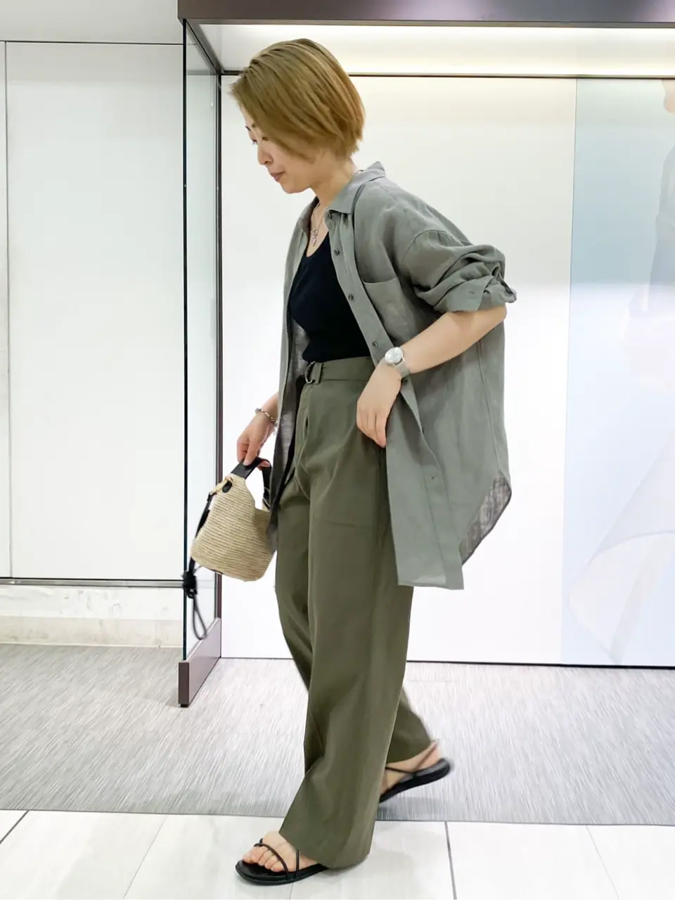  スタッフ コーディネート画像