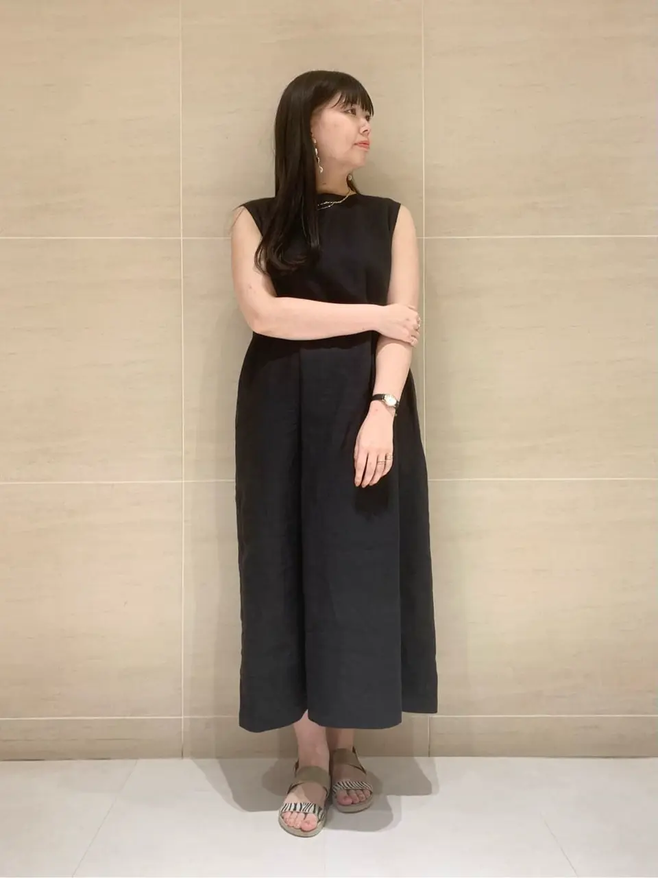  出口 コーディネート画像