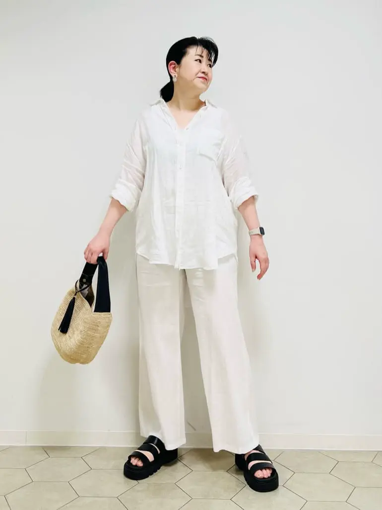 23区 L スタッフ コーディネート画像