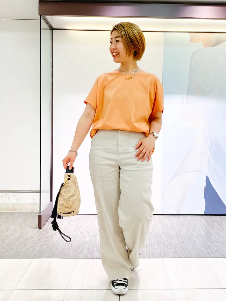  スタッフ コーディネート画像