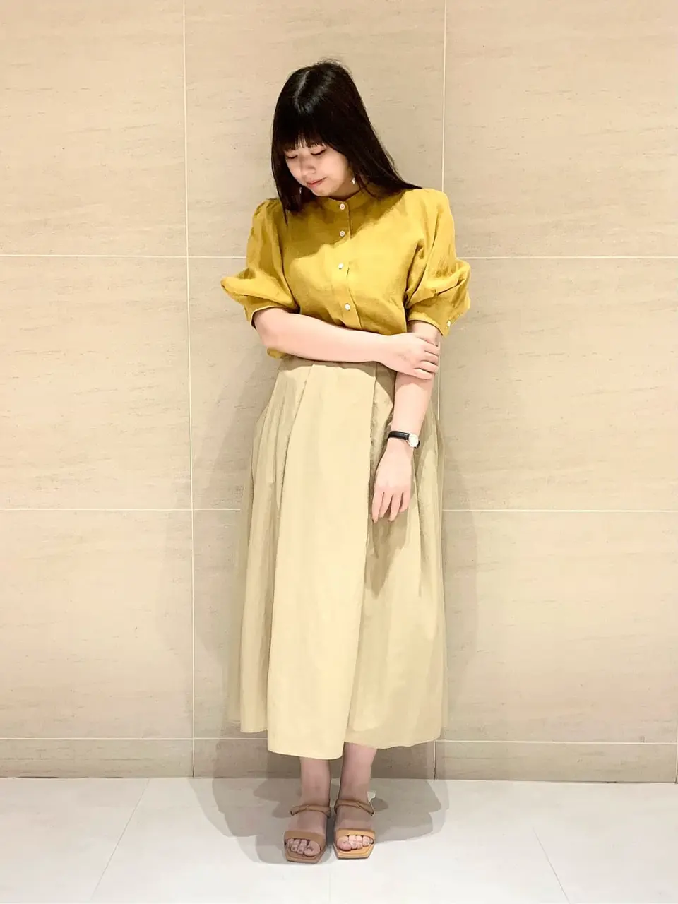  出口 コーディネート画像