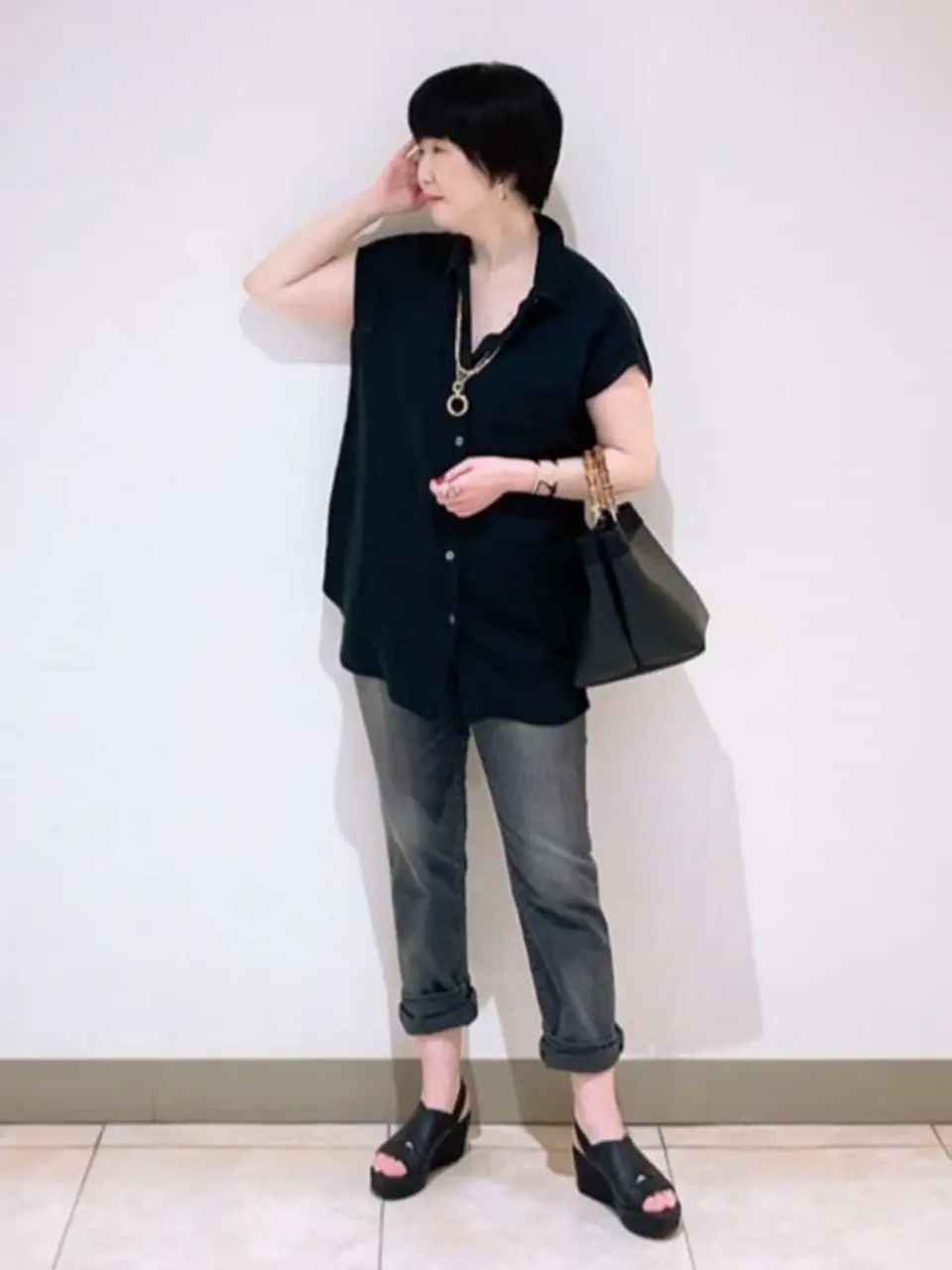 23区 L スタッフ コーディネート画像