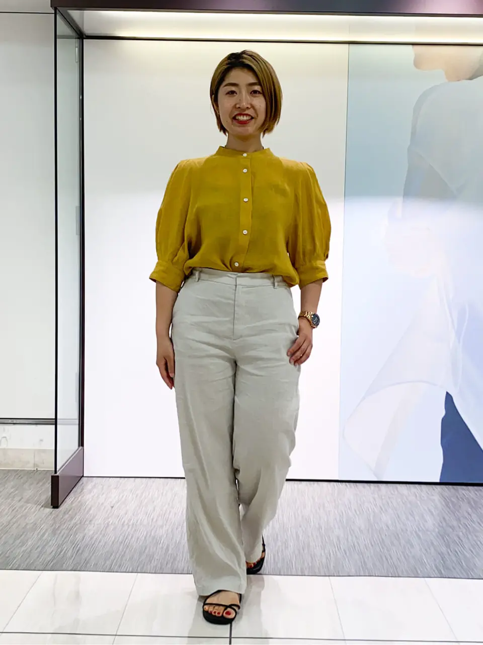  スタッフ コーディネート画像