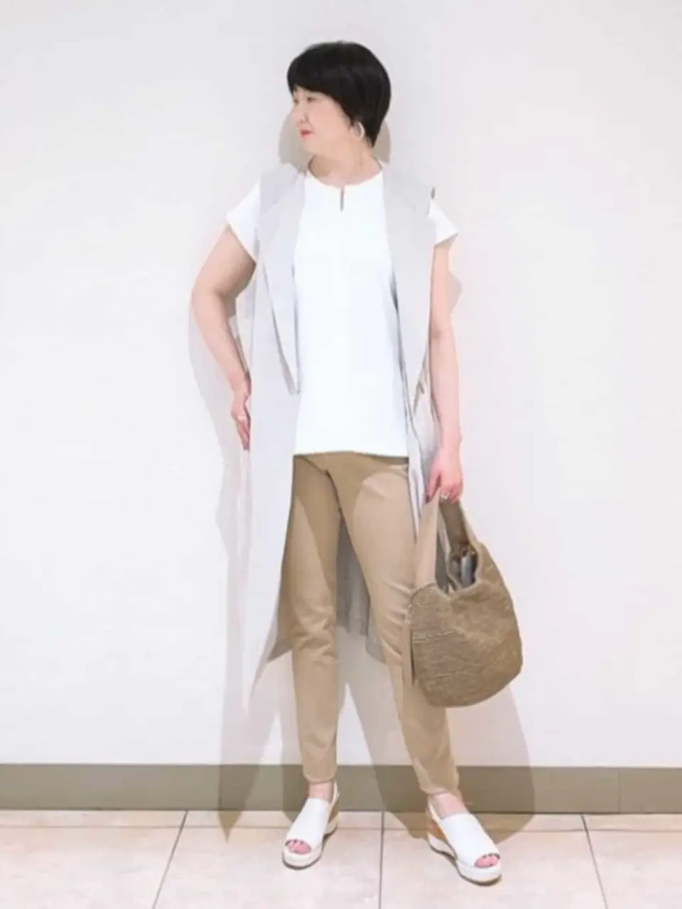 23区 L スタッフ コーディネート画像