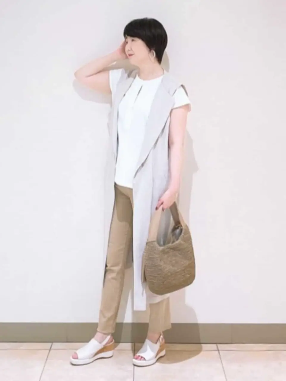 23区 L スタッフ コーディネート画像