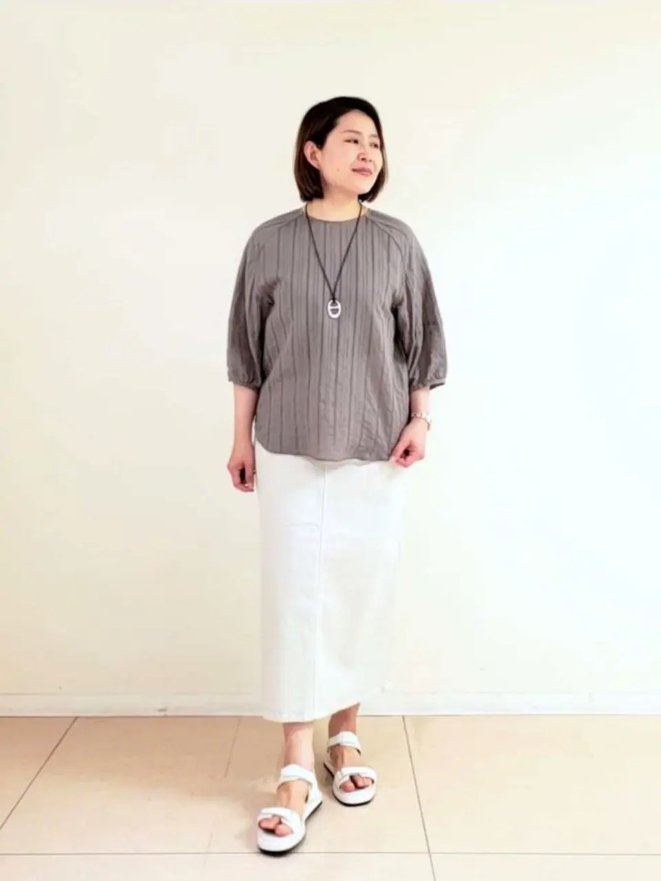  堤 コーディネート画像