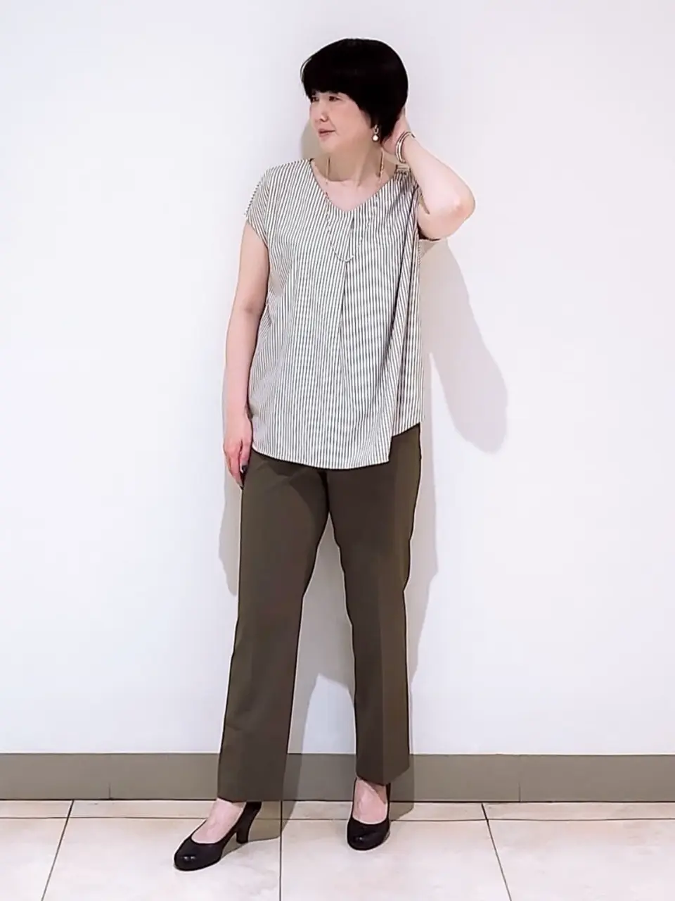  スタッフ コーディネート画像