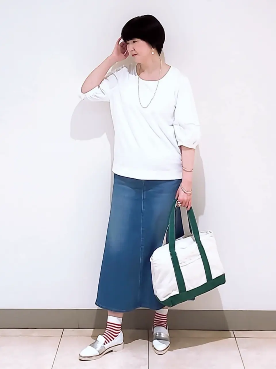 23区 L スタッフ コーディネート画像