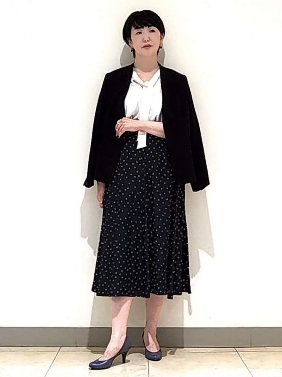  スタッフ コーディネート画像