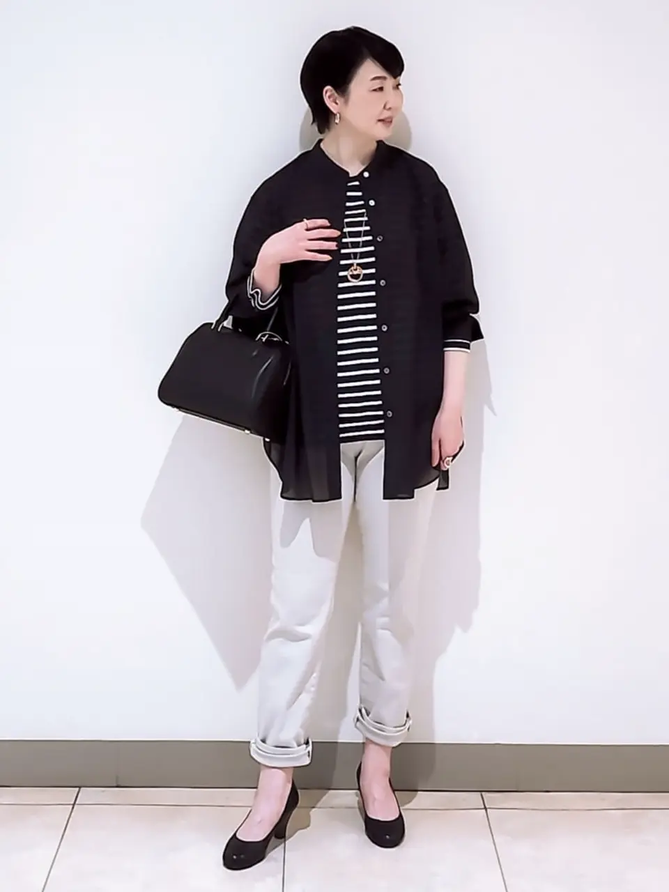  スタッフ コーディネート画像