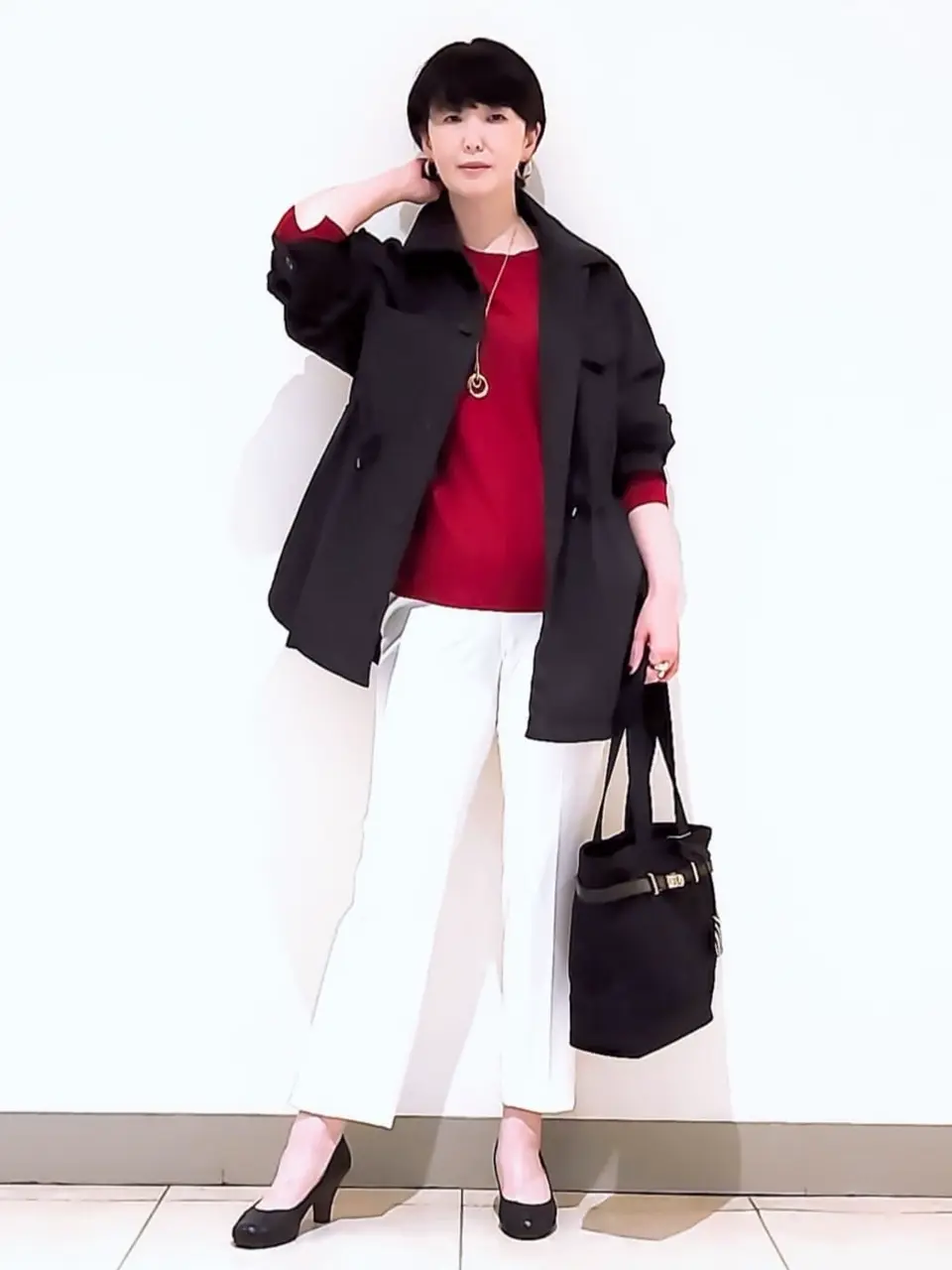  スタッフ コーディネート画像