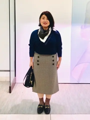 23区 L うめ子 コーディネート画像