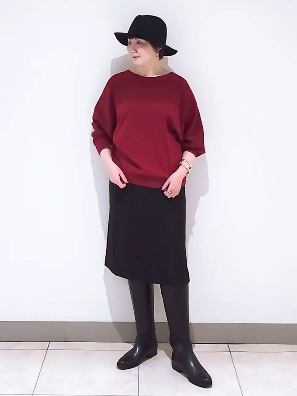  スタッフ コーディネート画像