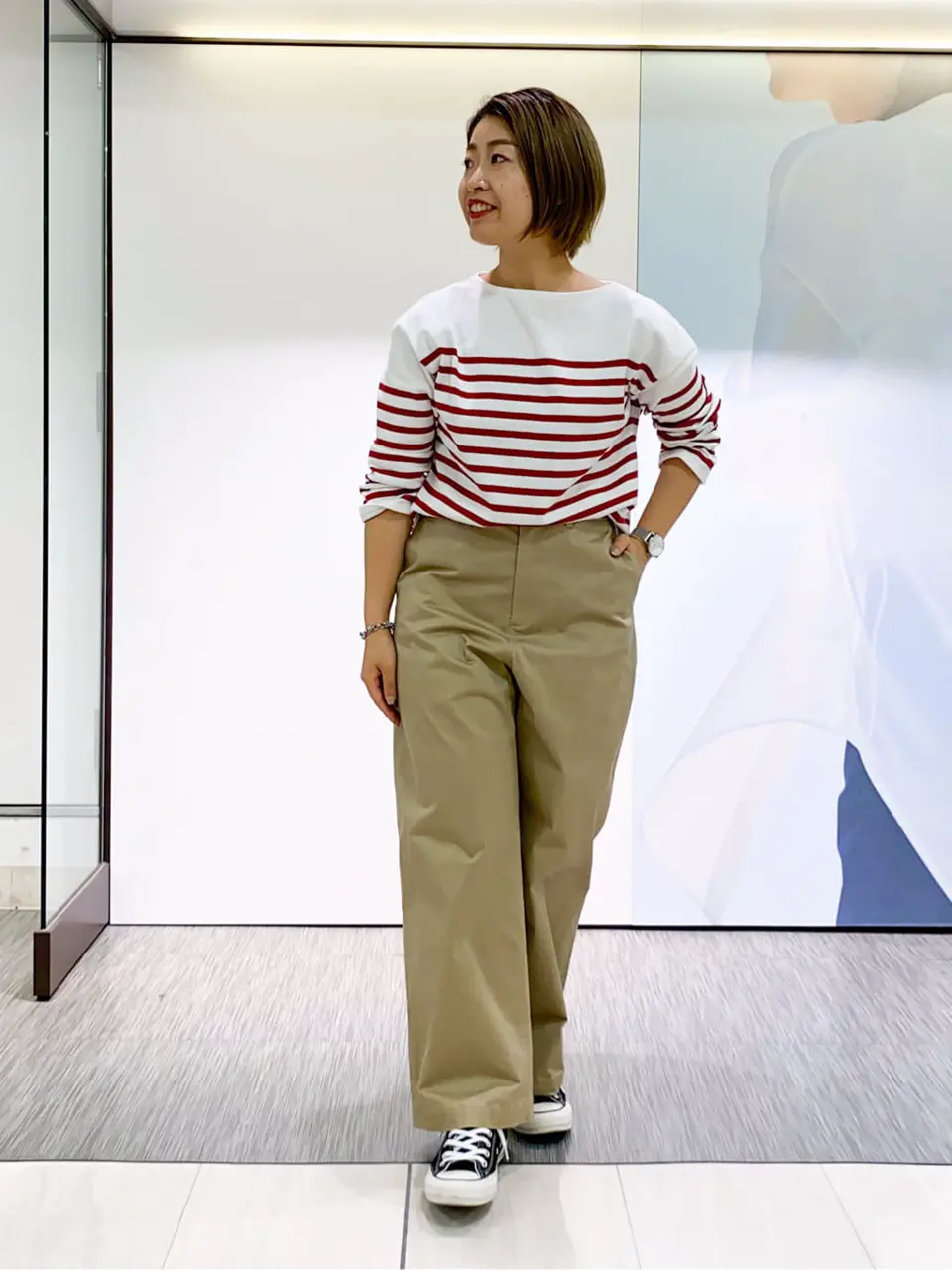  スタッフ コーディネート画像