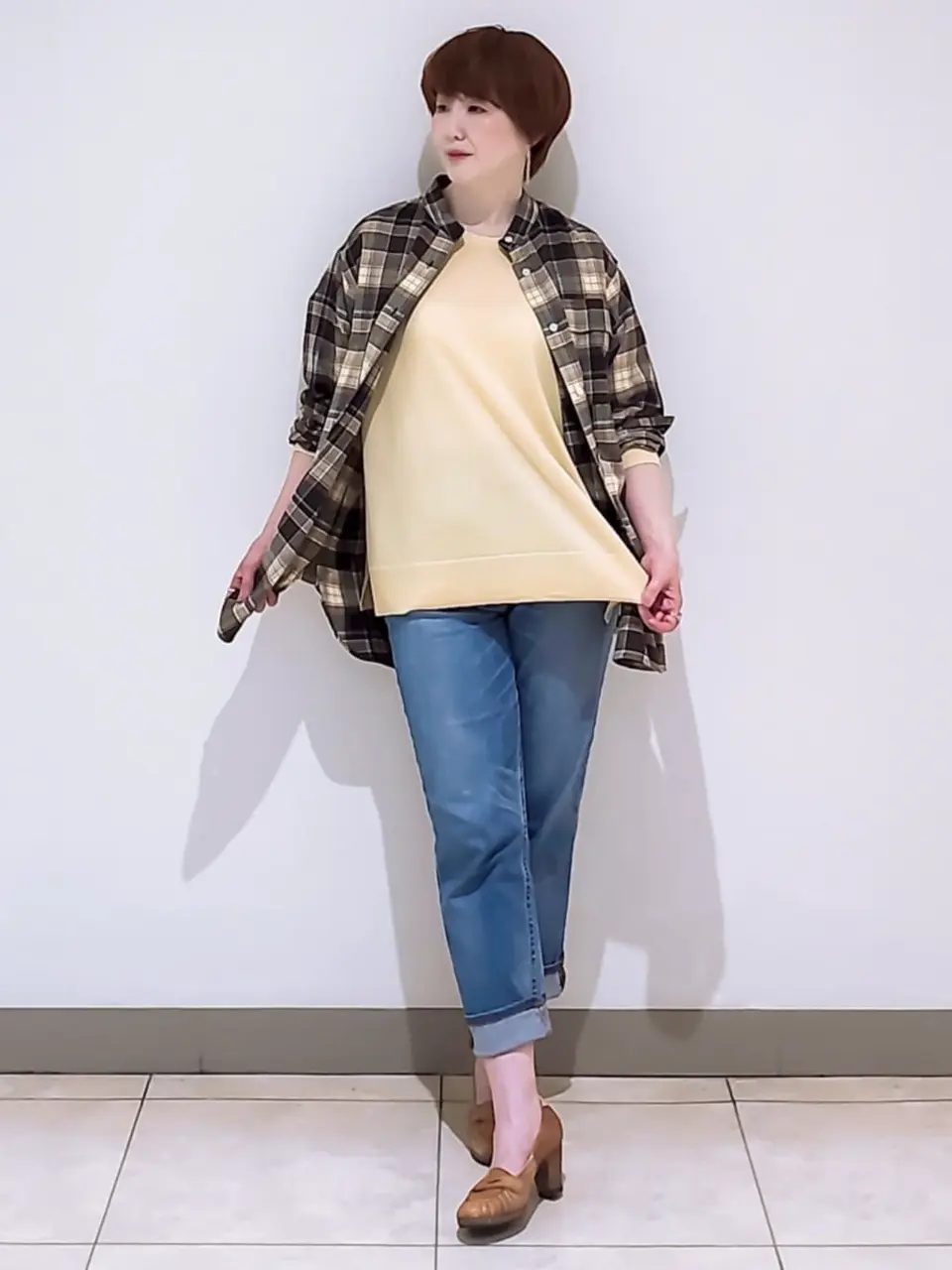  スタッフ コーディネート画像