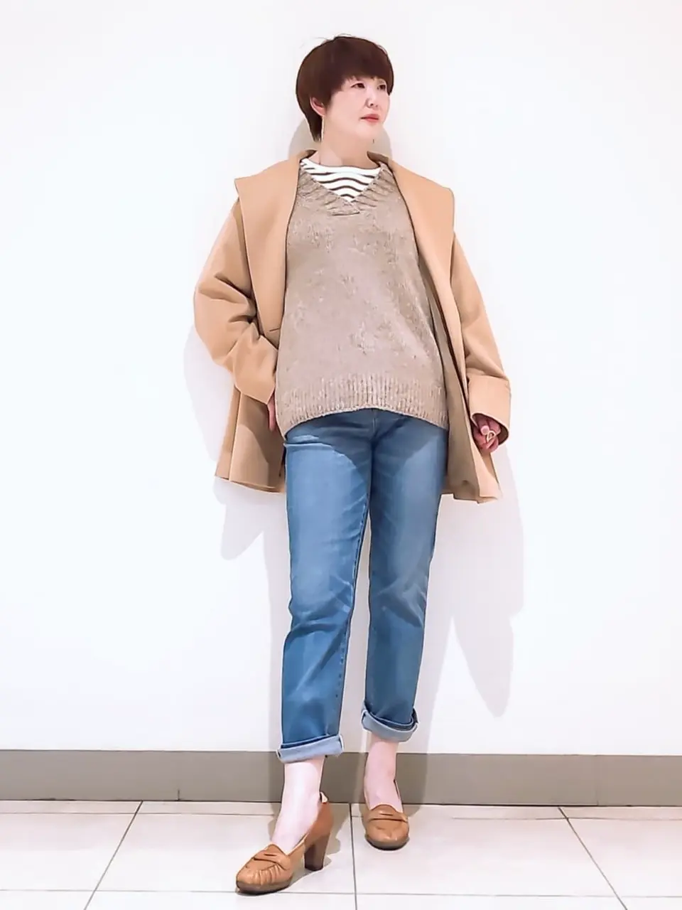  スタッフ コーディネート画像