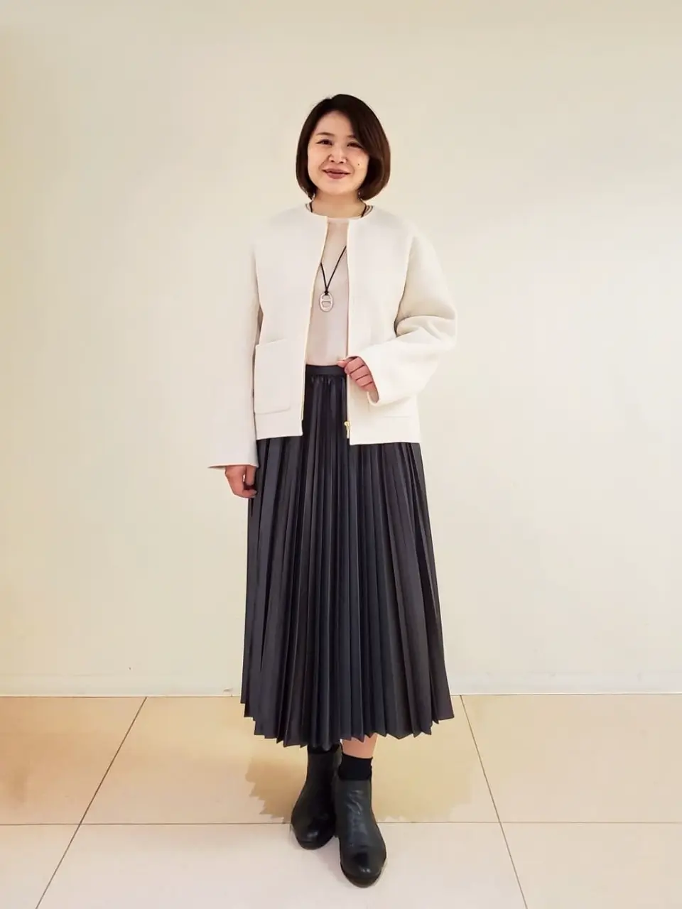  堤 コーディネート画像