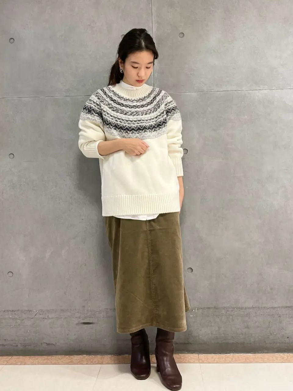 23区 L 島岡 コーディネート画像