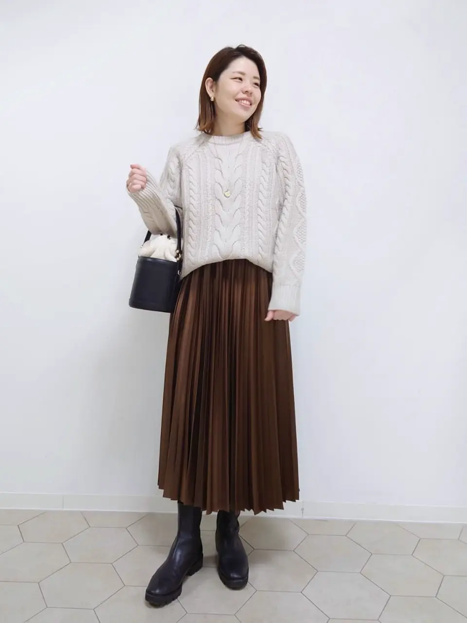  播 コーディネート画像