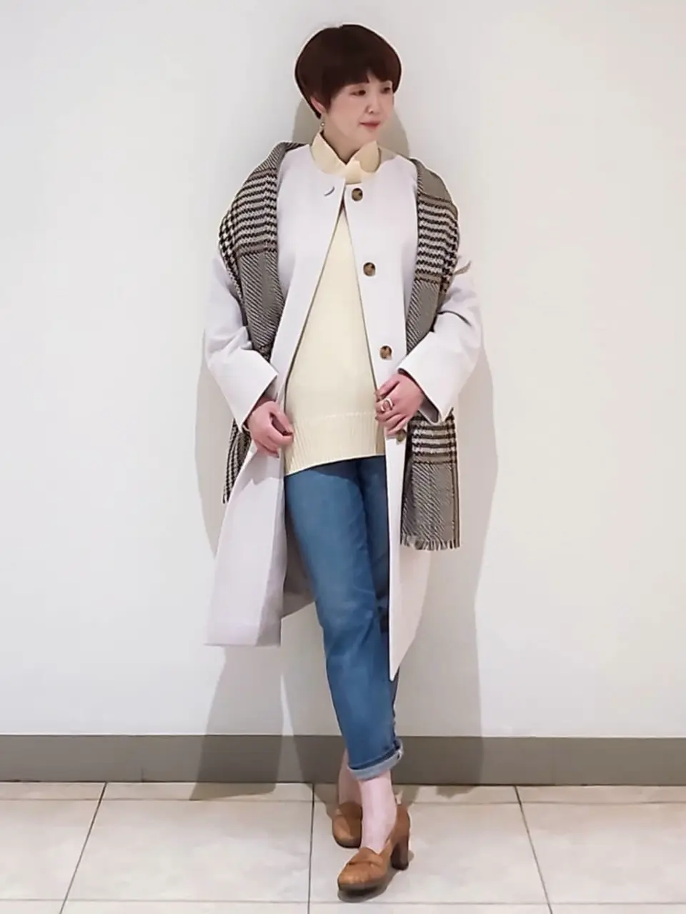  スタッフ コーディネート画像