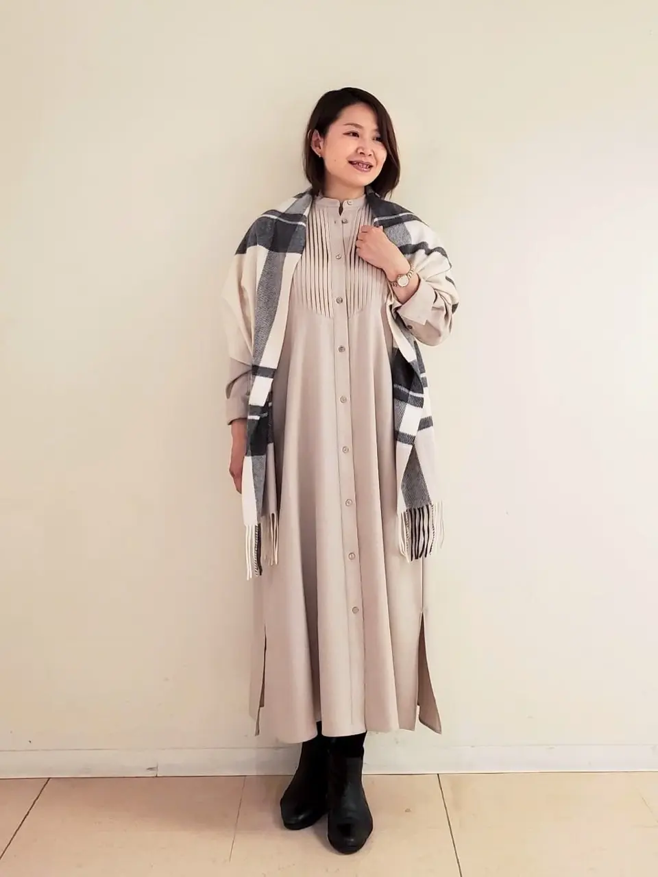  堤 コーディネート画像