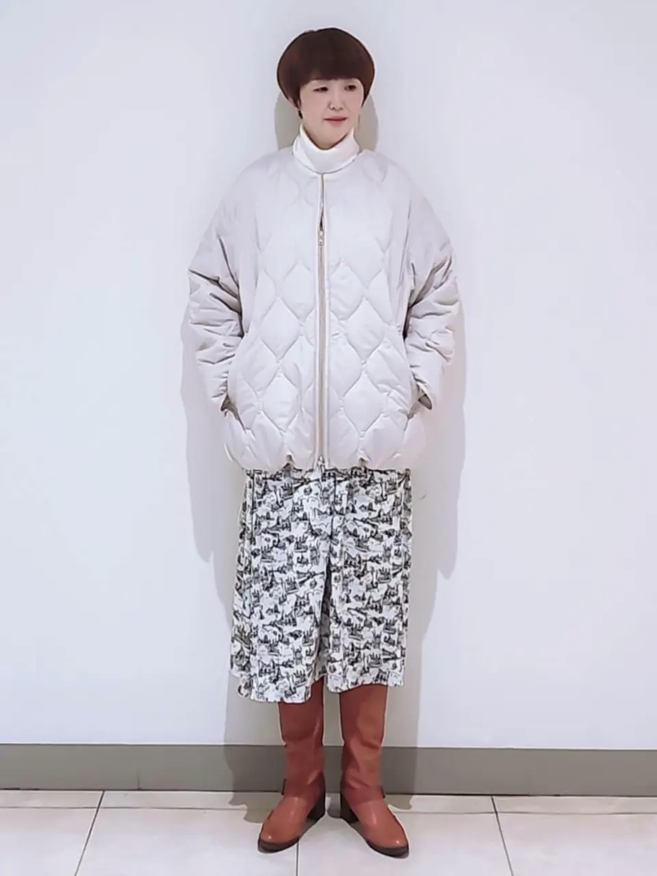  スタッフ コーディネート画像