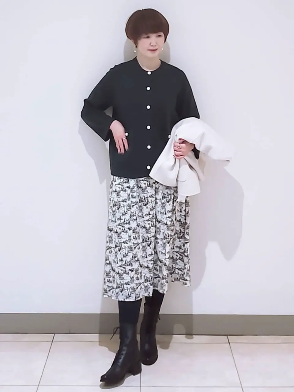  スタッフ コーディネート画像