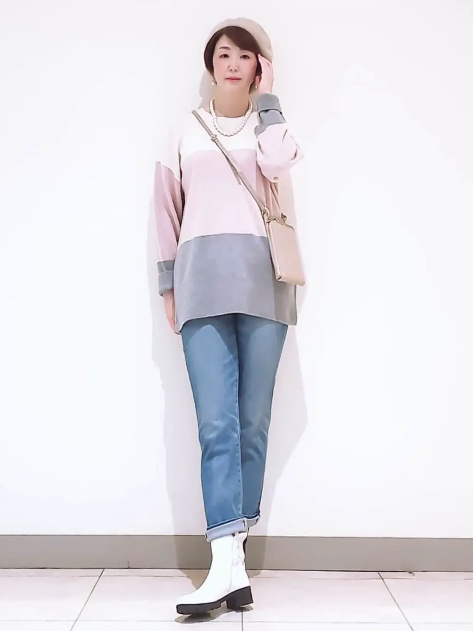 23区 L スタッフ コーディネート画像