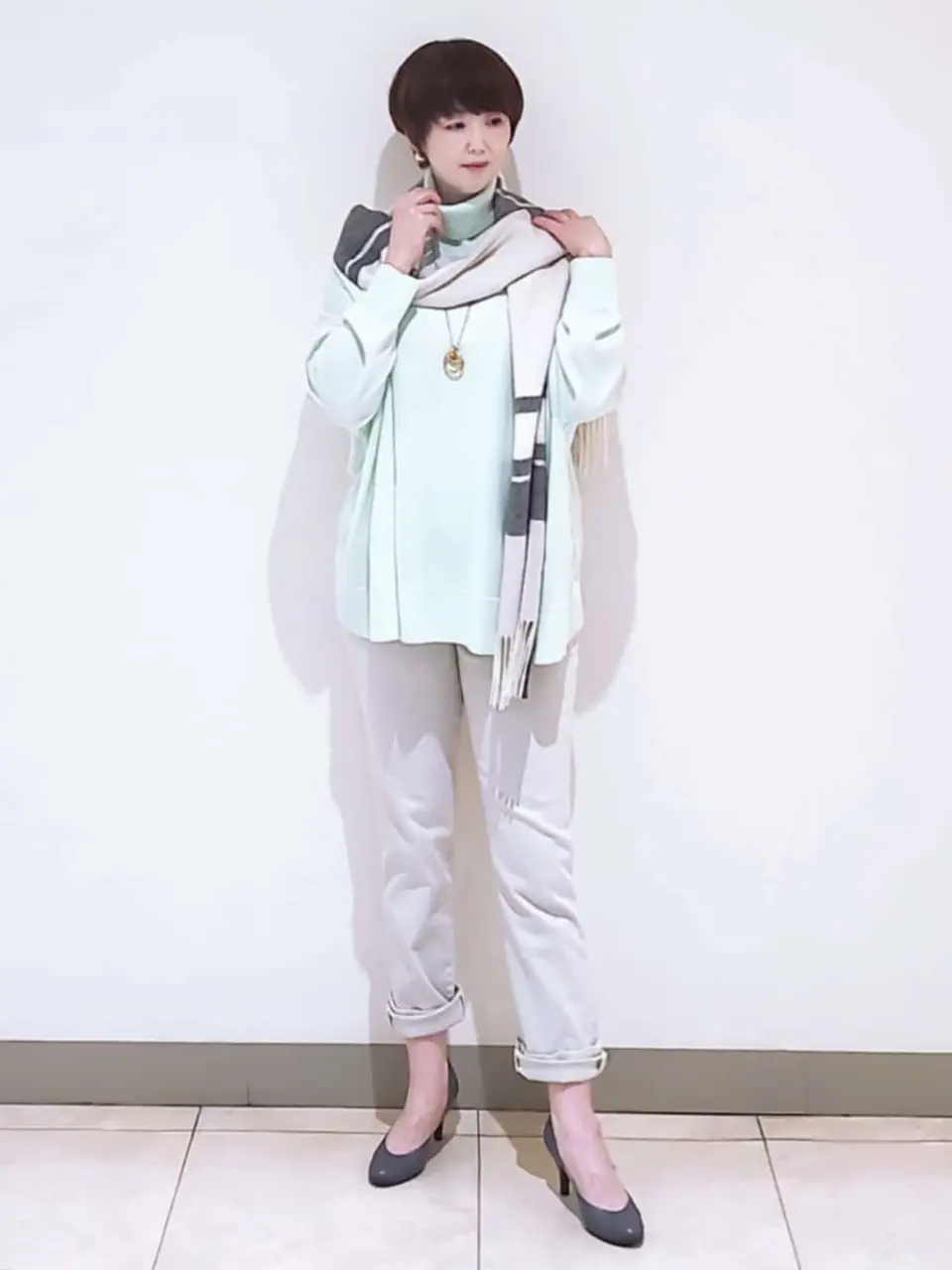  スタッフ コーディネート画像