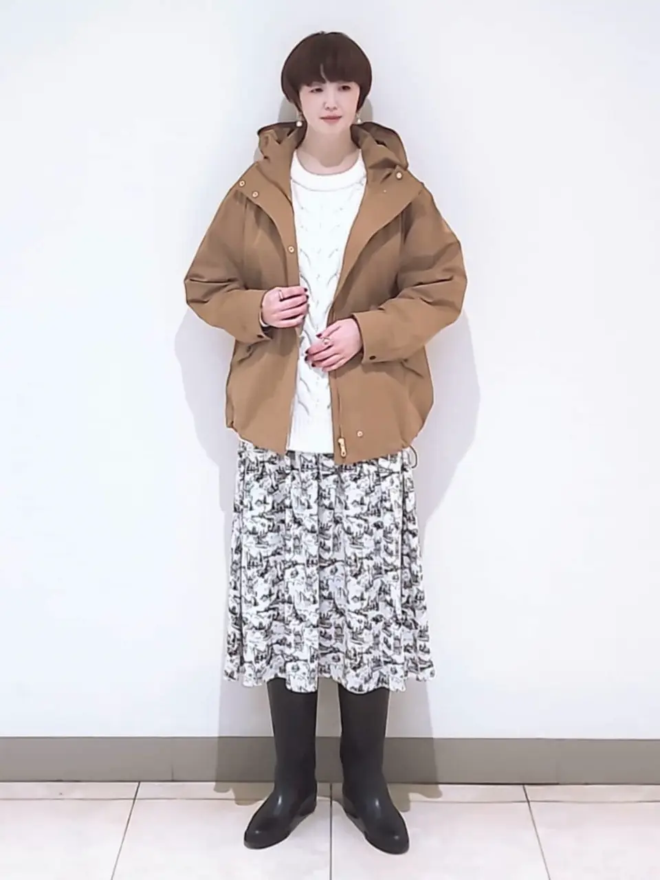  スタッフ コーディネート画像