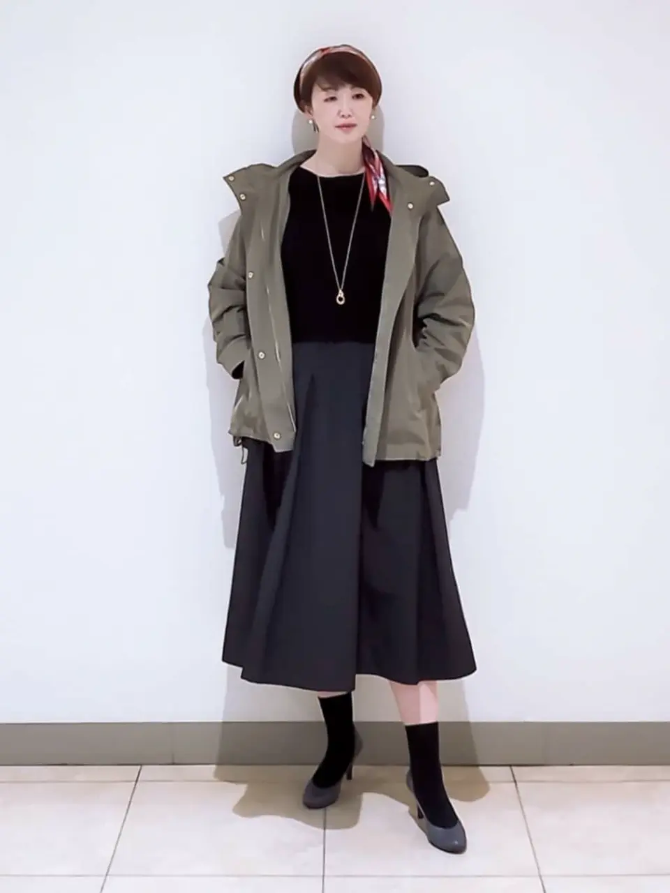  スタッフ コーディネート画像