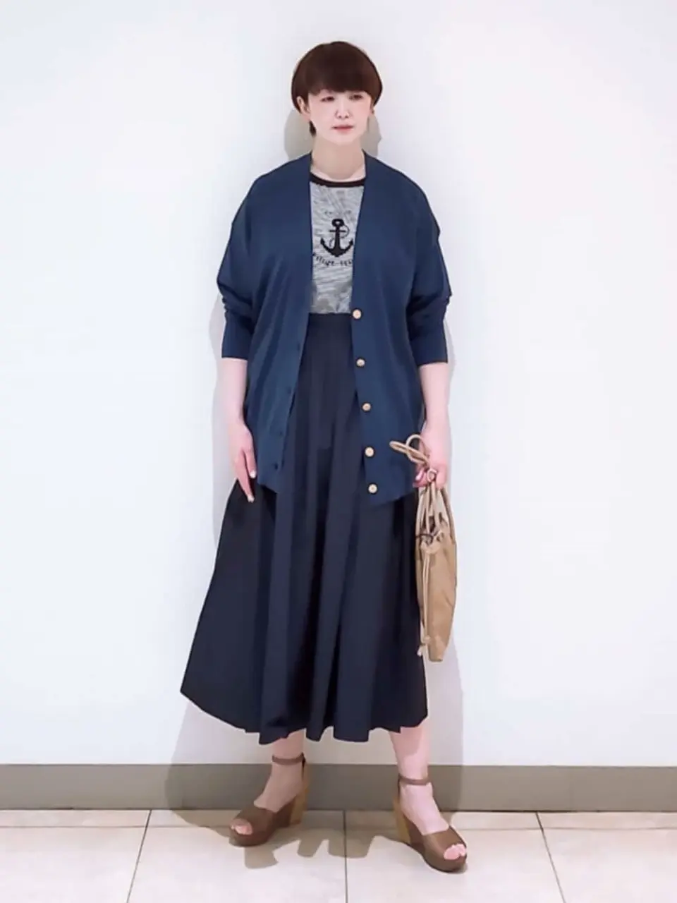  スタッフ コーディネート画像