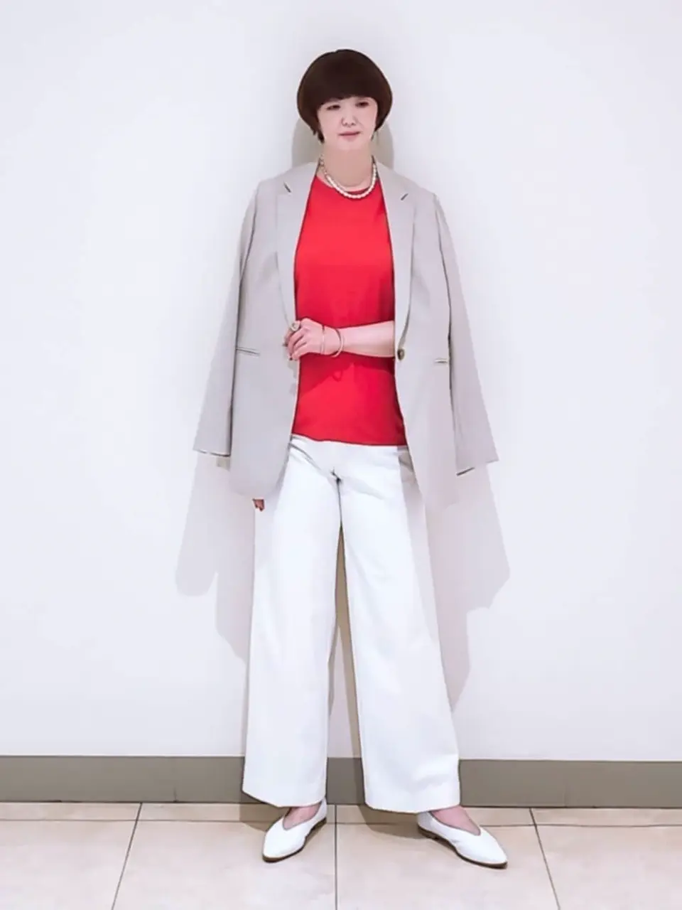  スタッフ コーディネート画像