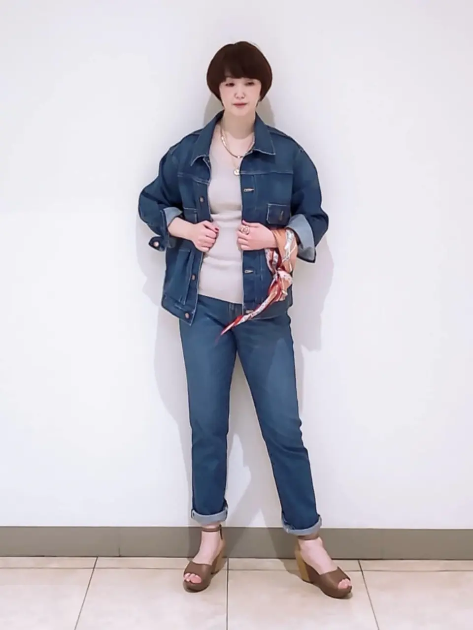  スタッフ コーディネート画像