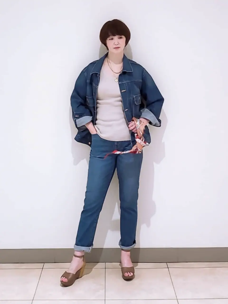 23区 L スタッフ コーディネート画像