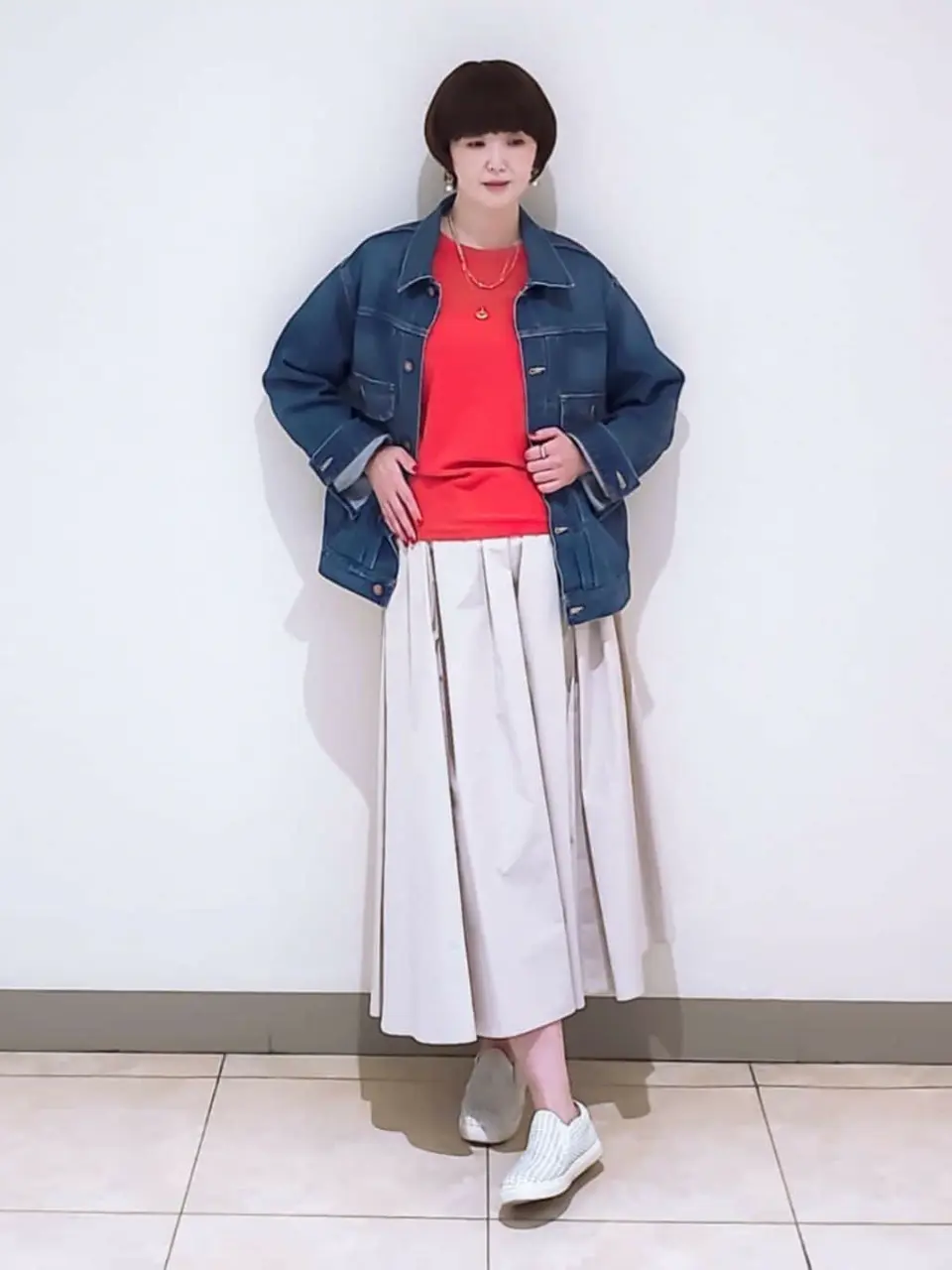  スタッフ コーディネート画像