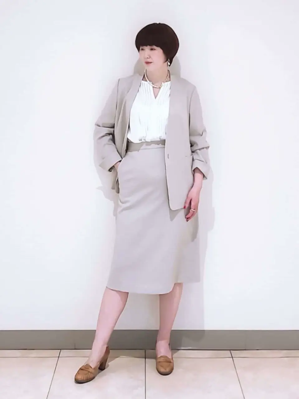  スタッフ コーディネート画像